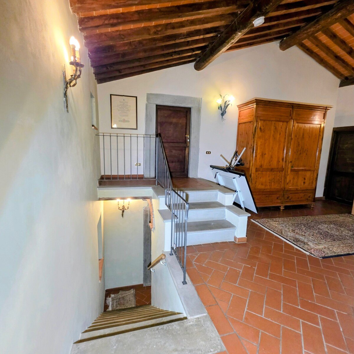 Podere Pagliaio 1 &mdash; La scala interna
