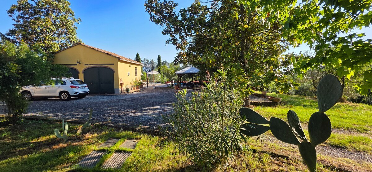 Podere Pagliaio 1 &mdash; L'arrivo alla villa