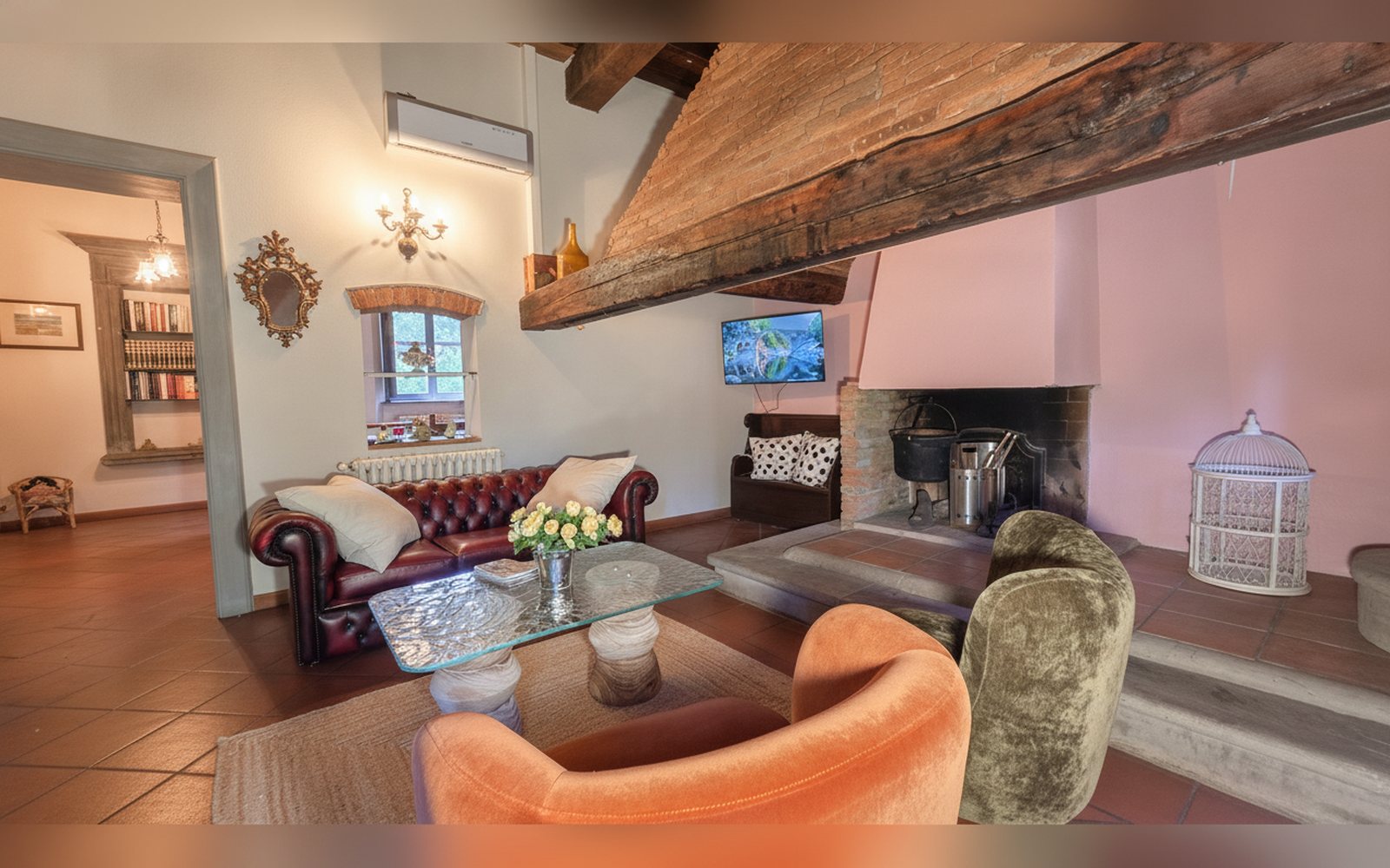 Villa Podere Pagliaio 1 — Dimora storica con piscina a Quarrata, Toscana, 